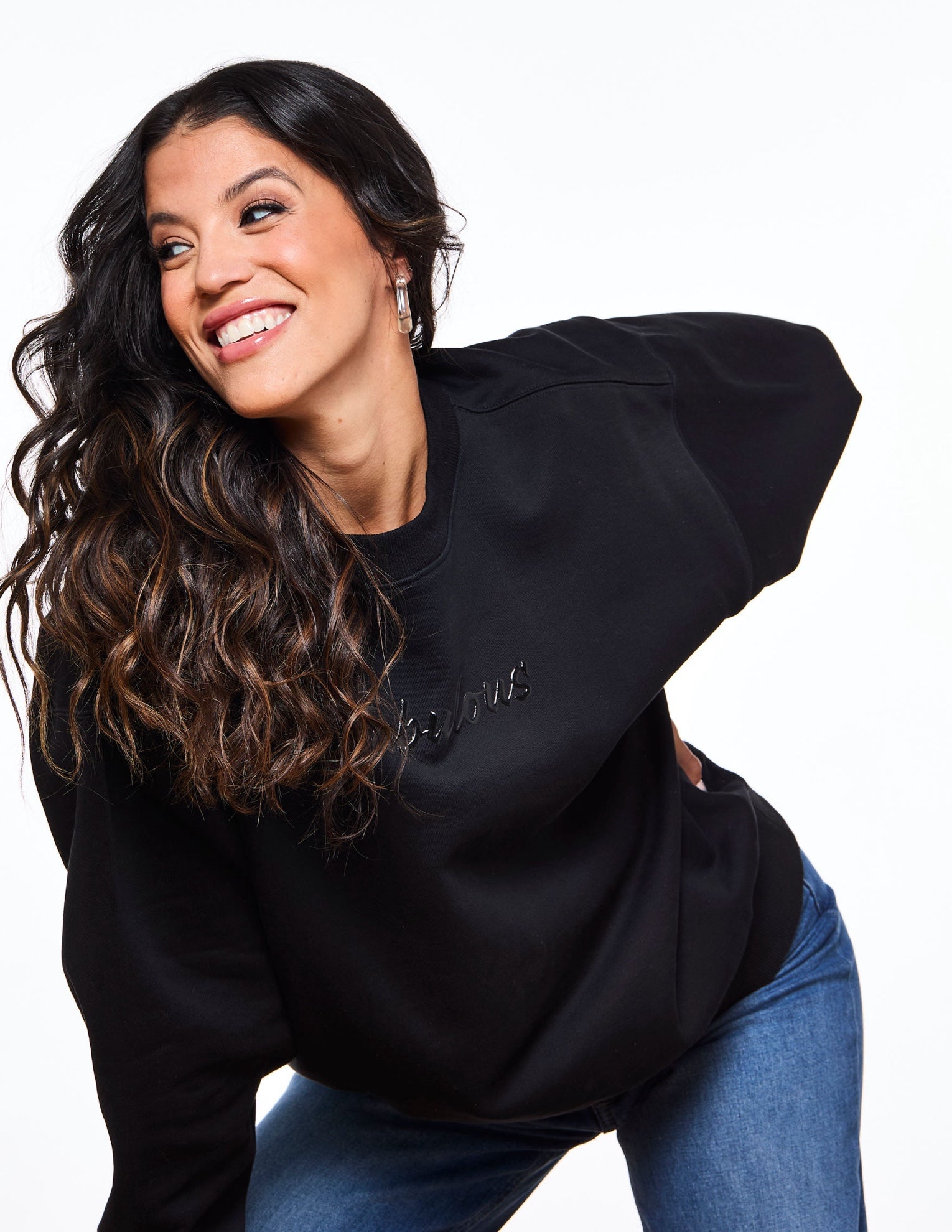 Black Fabulous Sweatshirt